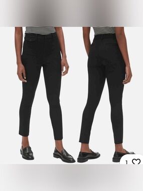BNWOT GAP SIGNATURE SKINNY ANKLE PANT SIZE 10 BLACK